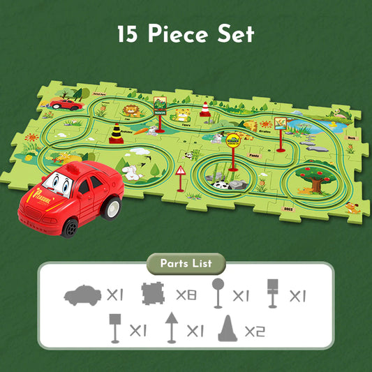 PuzzleRacer™ - The Original Puzzle Track Set